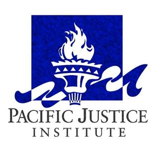Logo for "Pacific Justice Institute"