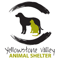 Logo for "YELLOWSTONE VALLEY ANIMAL SHELTER"