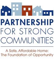 Logo for "PARTNERSHIP FOR STRONG COMMUNITIES"