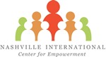 Logo for "NASHVILLE INTERNATIONAL CENTER FOR EMPOWERMENT"