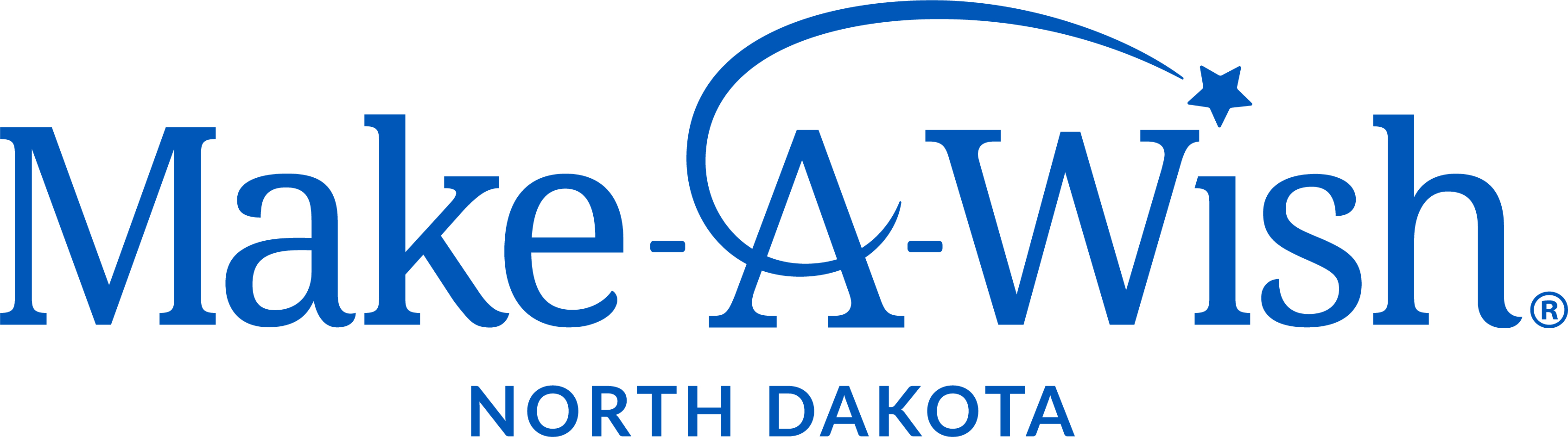 Logo for "MAKE-A-WISH FOUNDATION OF NORTH DAKOTA"