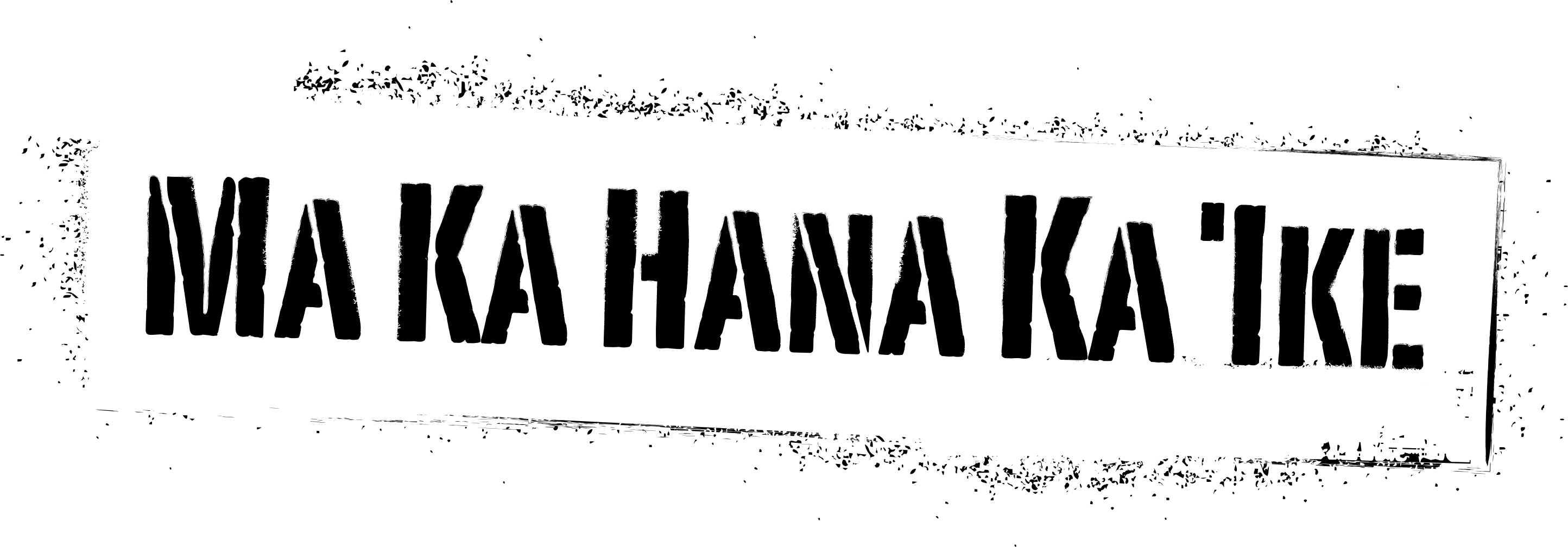 Logo for "MA KA HANA KA IKE BUILDING PROGRAM"