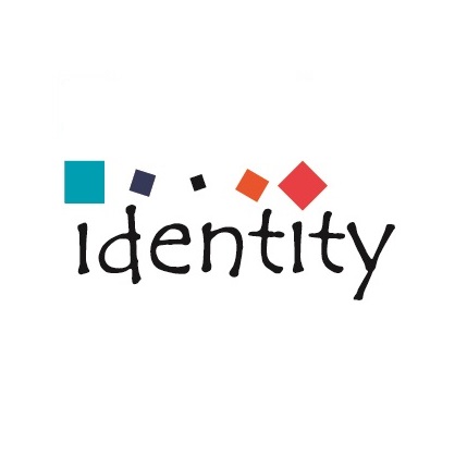 Logo for "IDENTITY INC"