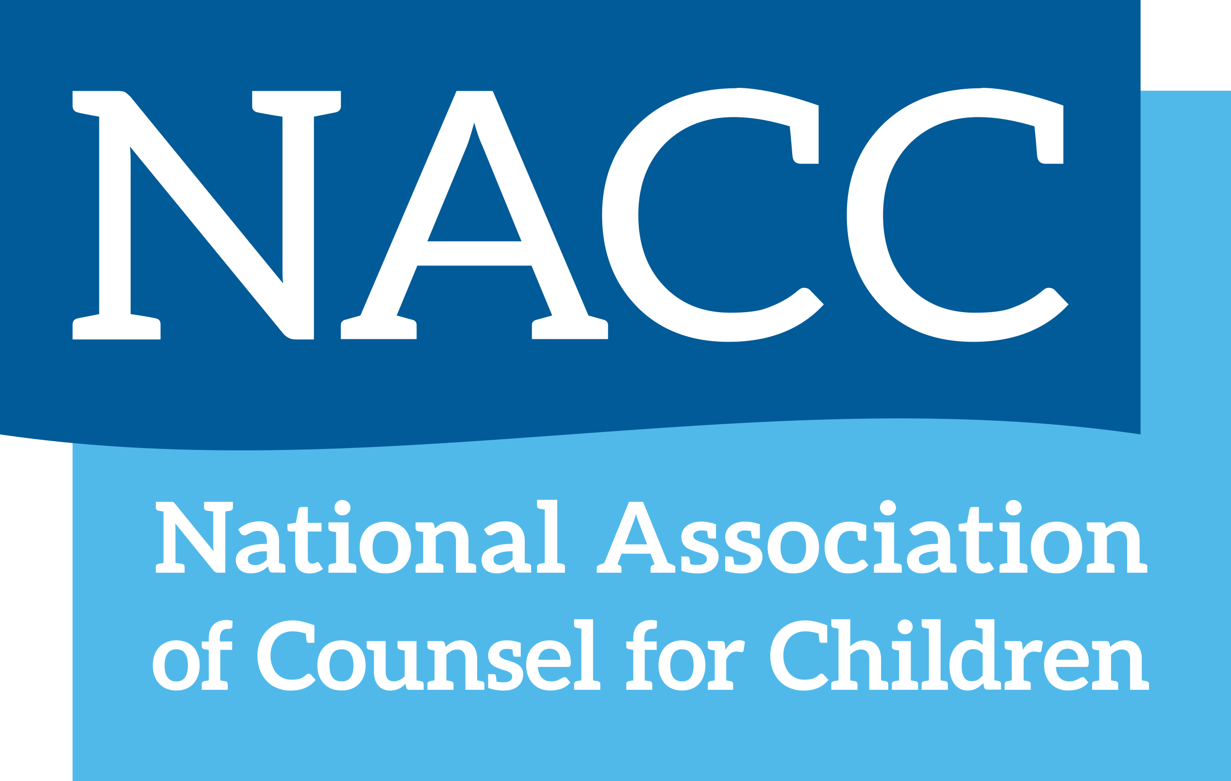 Logo for "National Association of Counsel for Children"