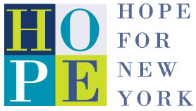 Logo for "Hope for New York"
