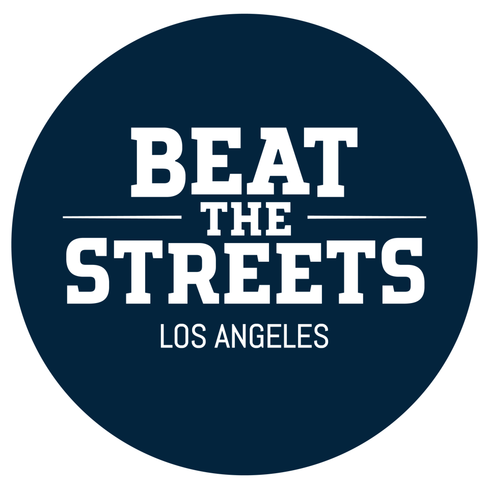 Logo for "BEAT THE STREETS - LOS ANGELES INC"