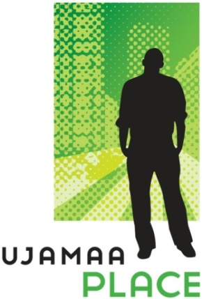 Logo for "UJAMAA PLACE"