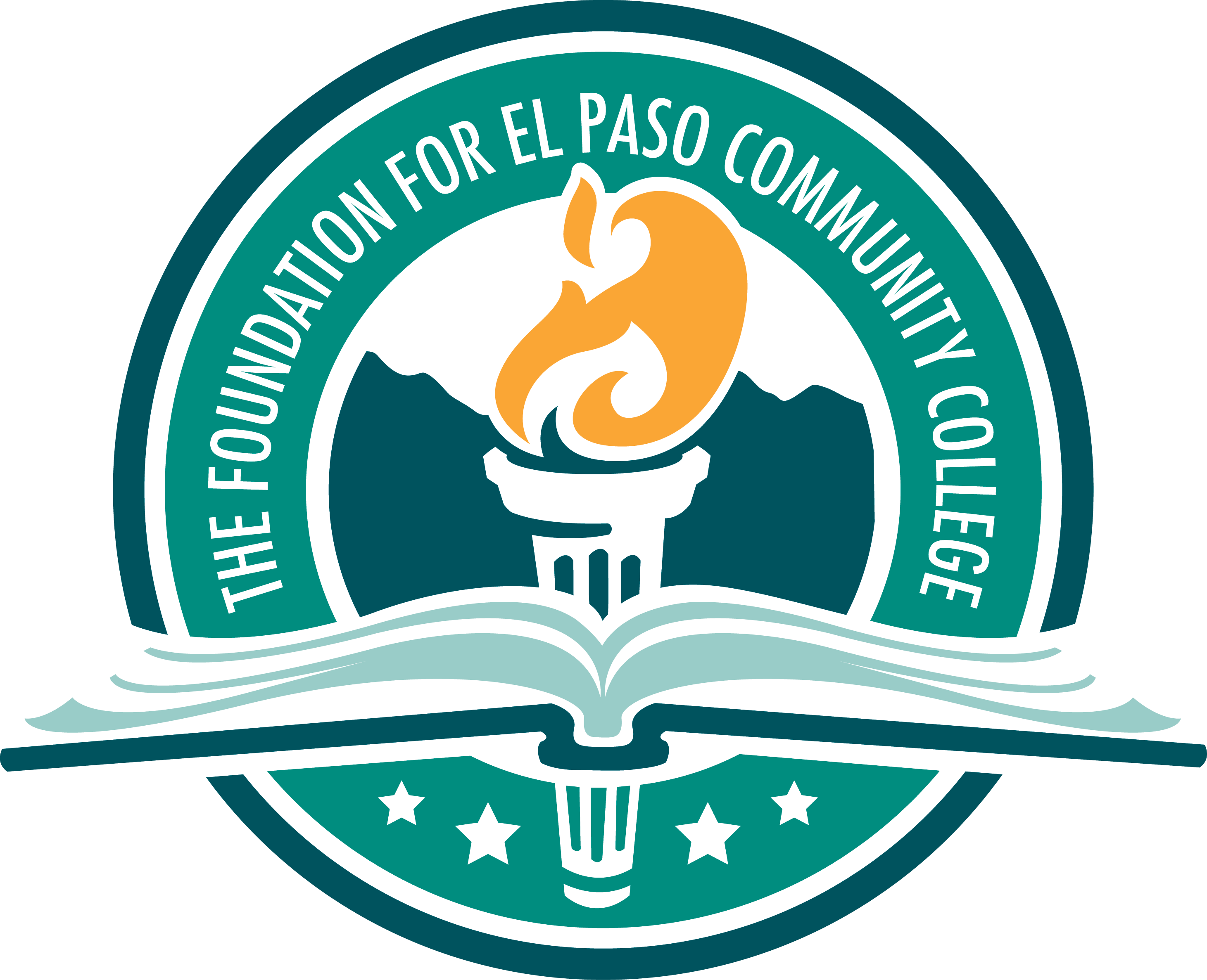 Logo for "EL PASO COMMUNITY COLLEGE FOUNDATION"