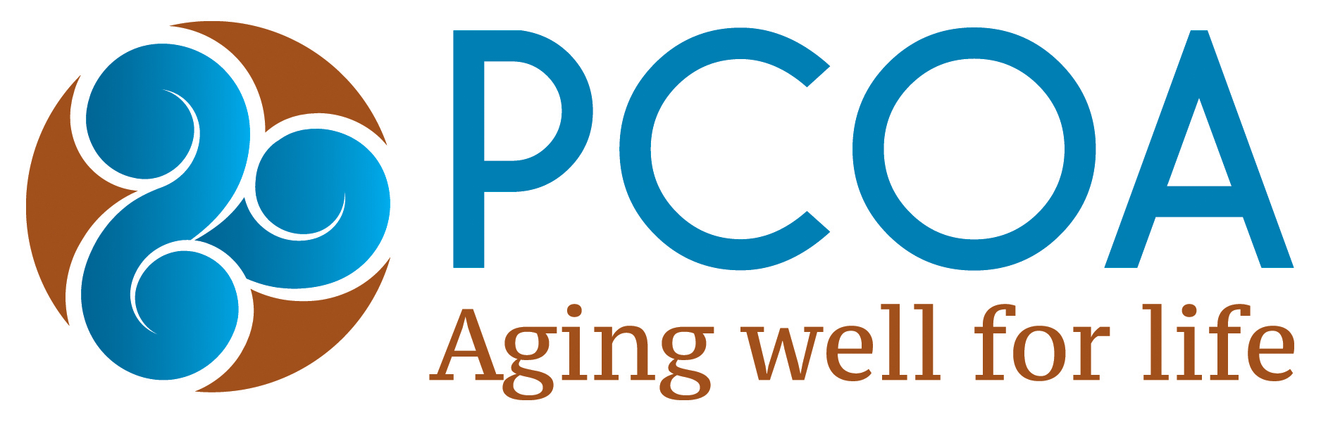 Logo for "Pima Council on Aging"
