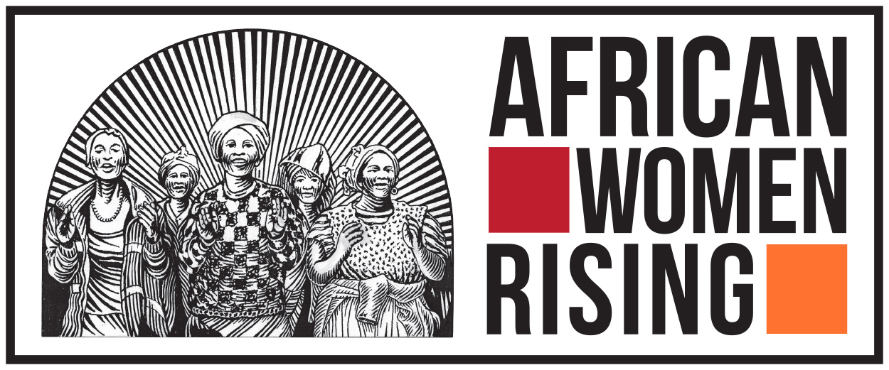 Logo for "AFRICAN WOMEN RISING"