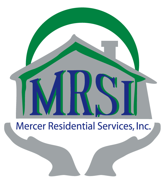 Logo for "MERCER RESIDENTIAL SERVICES INC"