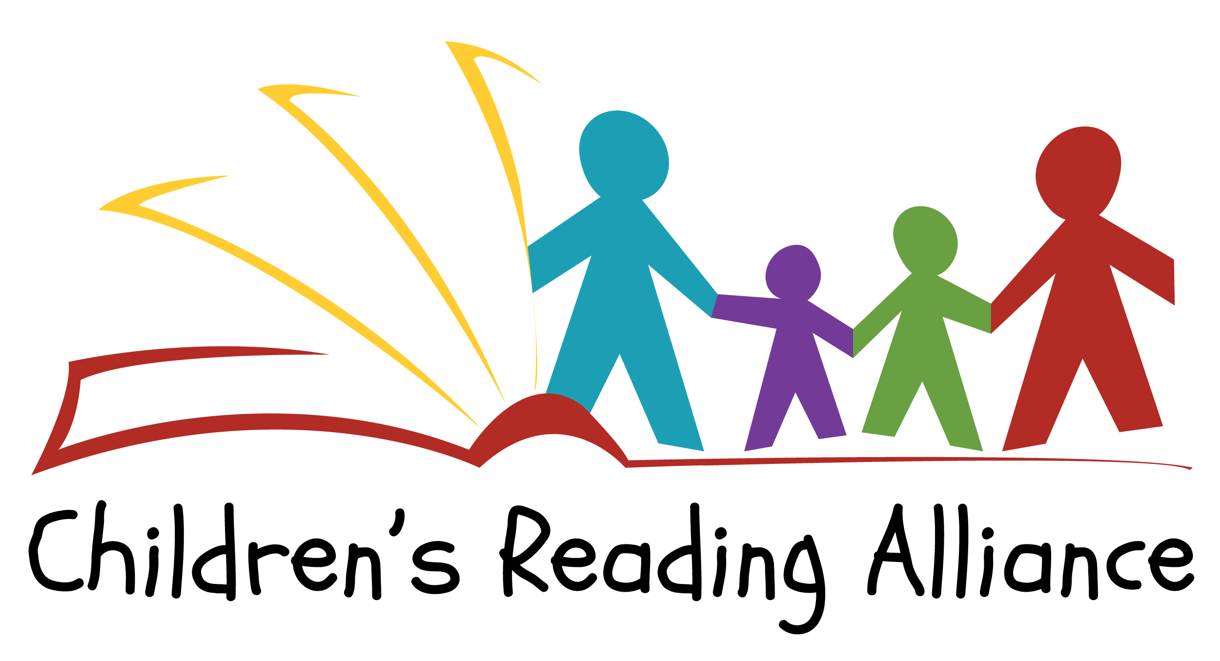 Logo for "CHILDREN'S READING ALLIANCE"