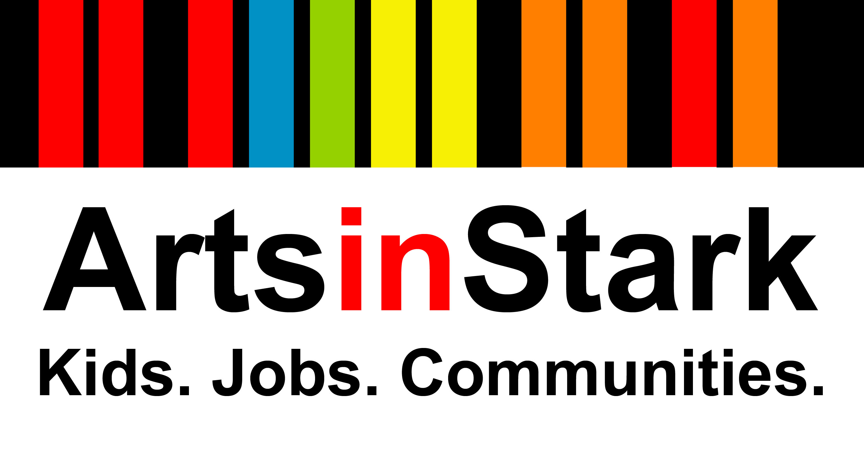 Logo for "ARTS IN STARK"