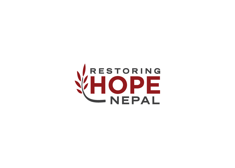 Logo for "RESTORING HOPE NEPAL"