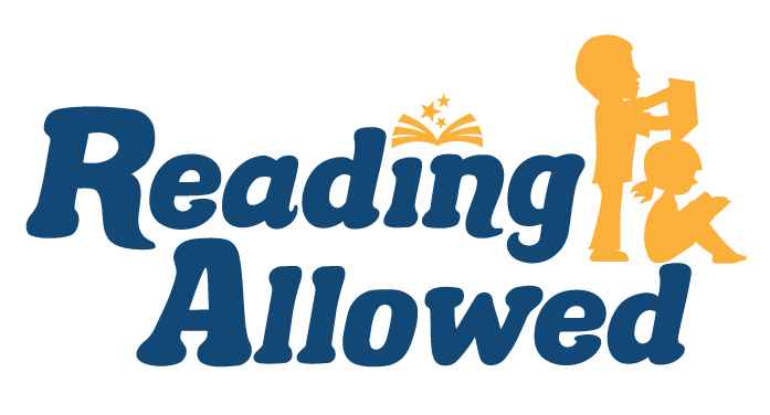 Logo for "READING ALLOWED"