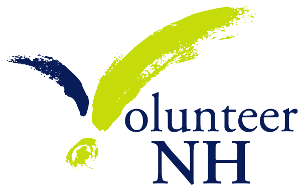 Logo for "VOLUNTEER NH"