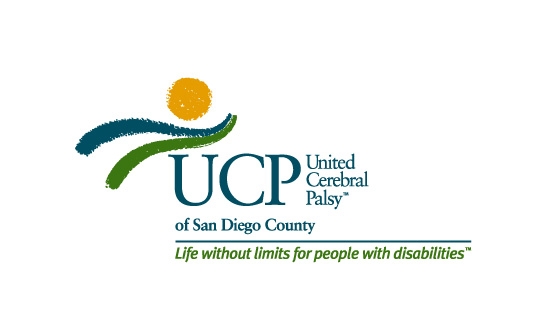 Logo for "United Cerebral Palsy Association of San Diego County"