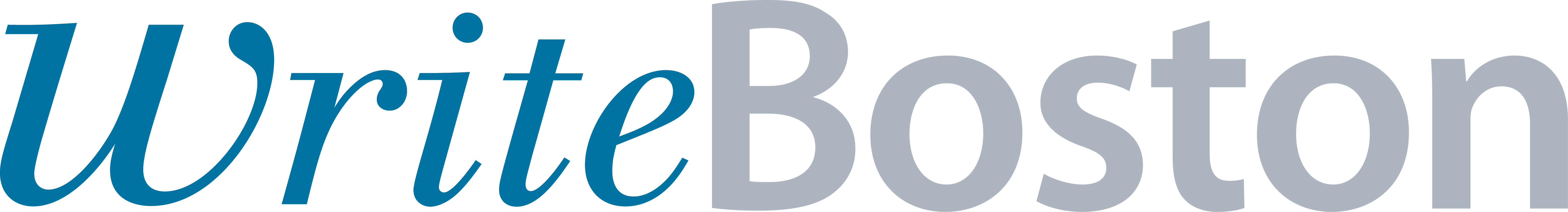 Logo for "WriteBoston Inc"