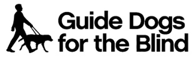 Logo for "GUIDE DOGS FOR THE BLIND INC"