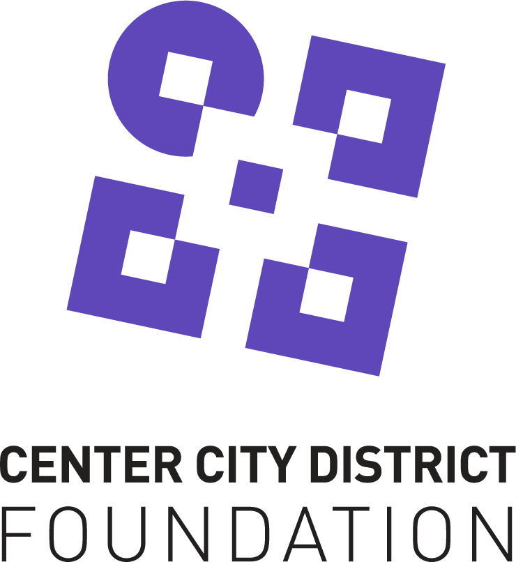 Logo for "CENTER CITY DISTRICT FOUNDATION"
