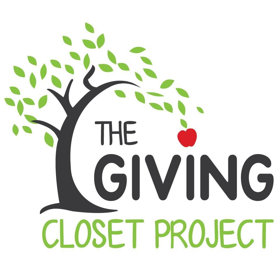 Logo for "THE GIVING CLOSET PROJECT INC"