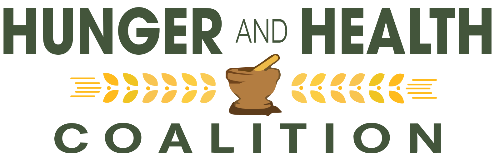 Logo for "THE HUNGER AND HEALTH COALITION INC"