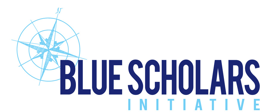 Logo for "BLUE SCHOLARS INITIATIVE"