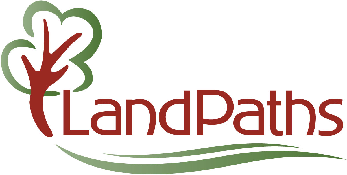 Logo for "LandPaths"