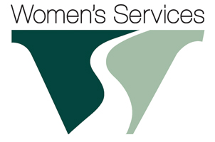 Logo for "WOMEN'S SERVICES INC"