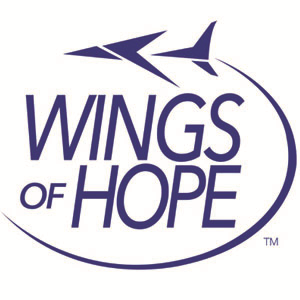 Logo for "WINGS OF HOPE"