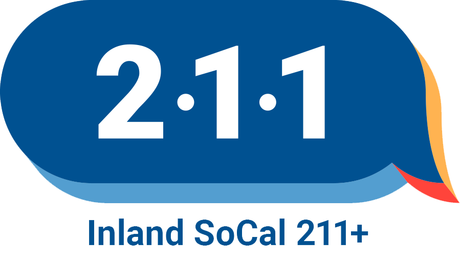 Logo for "INLAND SOUTHERN CALIFORNIA 211"