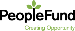 Logo for "PEOPLEFUND"