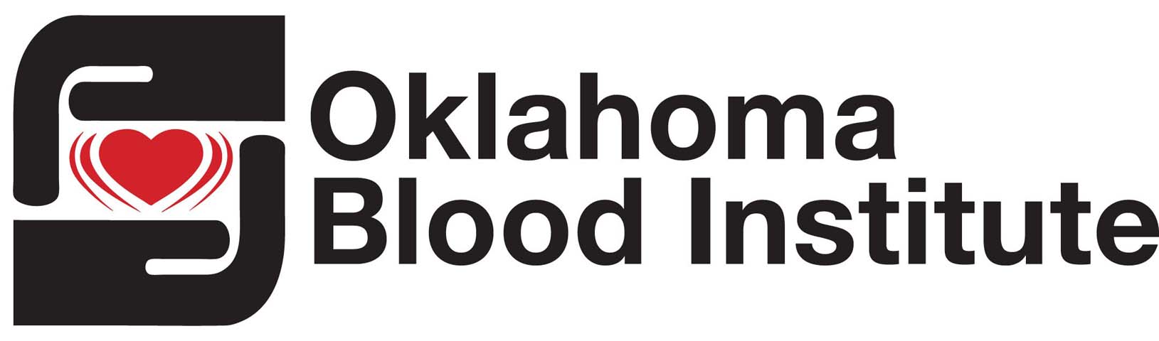Logo for "Oklahoma Blood Institute"