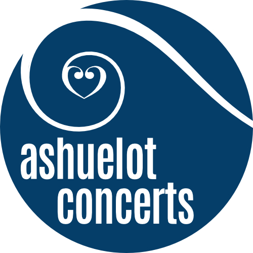 Logo for "ASHUELOT CONCERTS"