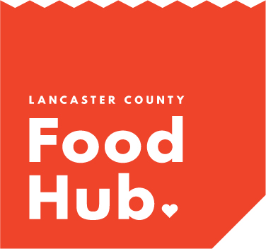 Logo for "LANCASTER COUNTY FOOD HUB"