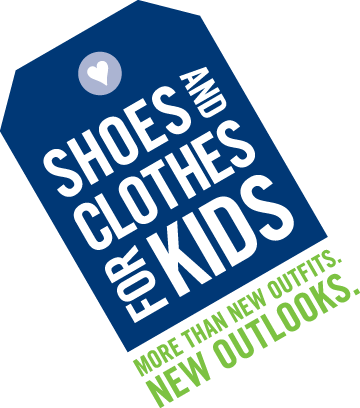 Logo for "SHOES AND CLOTHES FOR KIDS"