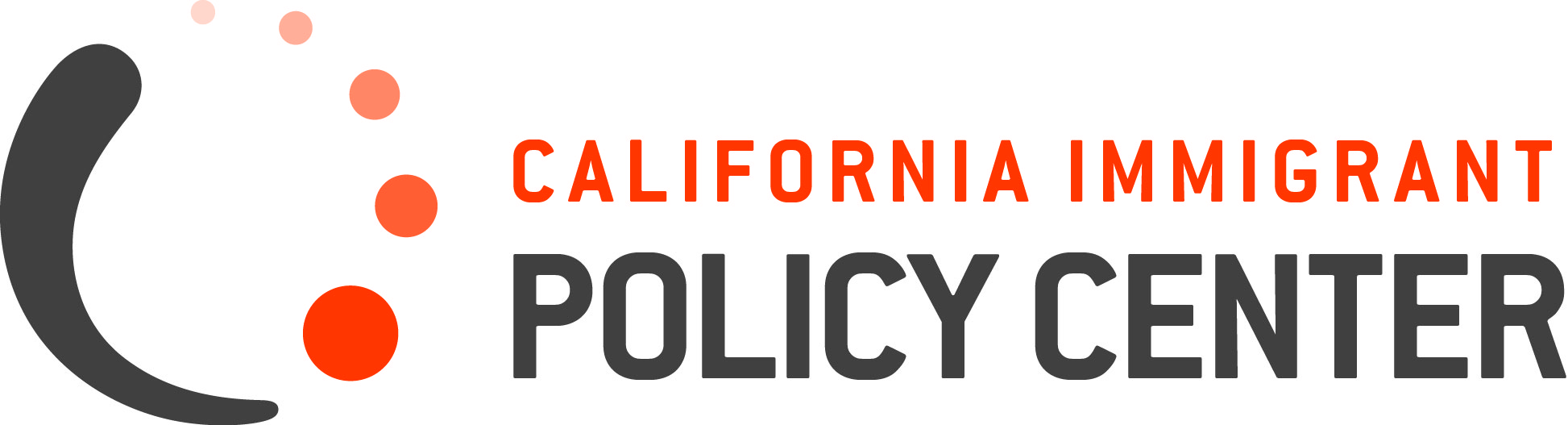 Logo for "CALIFORNIA IMMIGRANT POLICY CENTER"