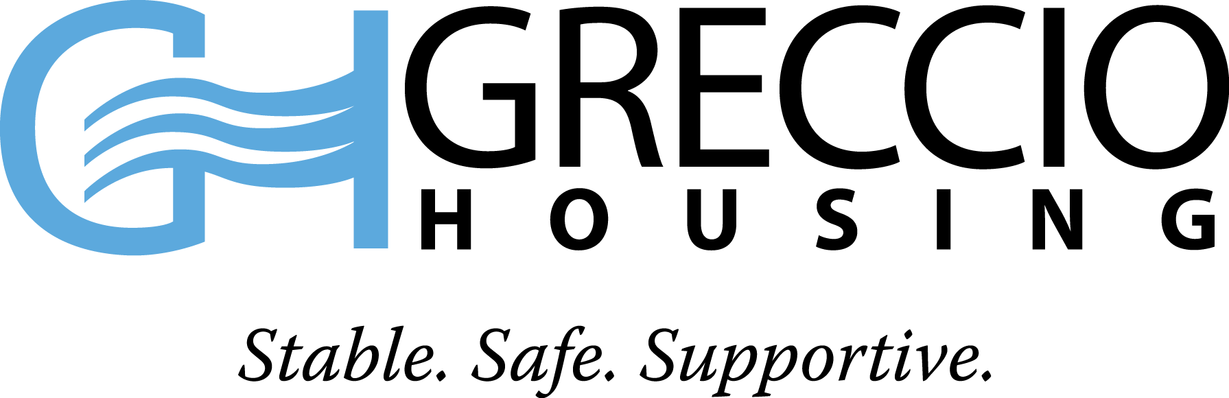 Logo for "GRECCIO HOUSING UNLIMITED INC"