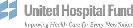 Logo for "UNITED HOSPITAL FUND OF NEW YORK"