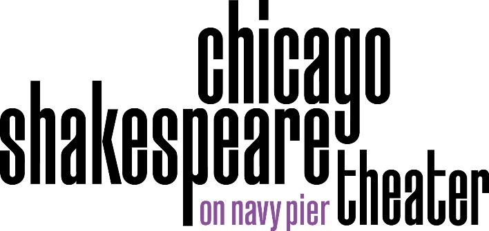 Logo for "CHICAGO SHAKESPEARE THEATER"