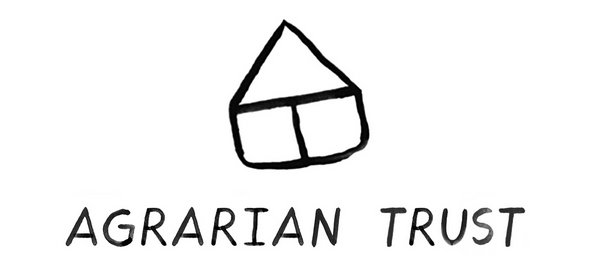 Logo for "AGRARIAN LAND TRUST"