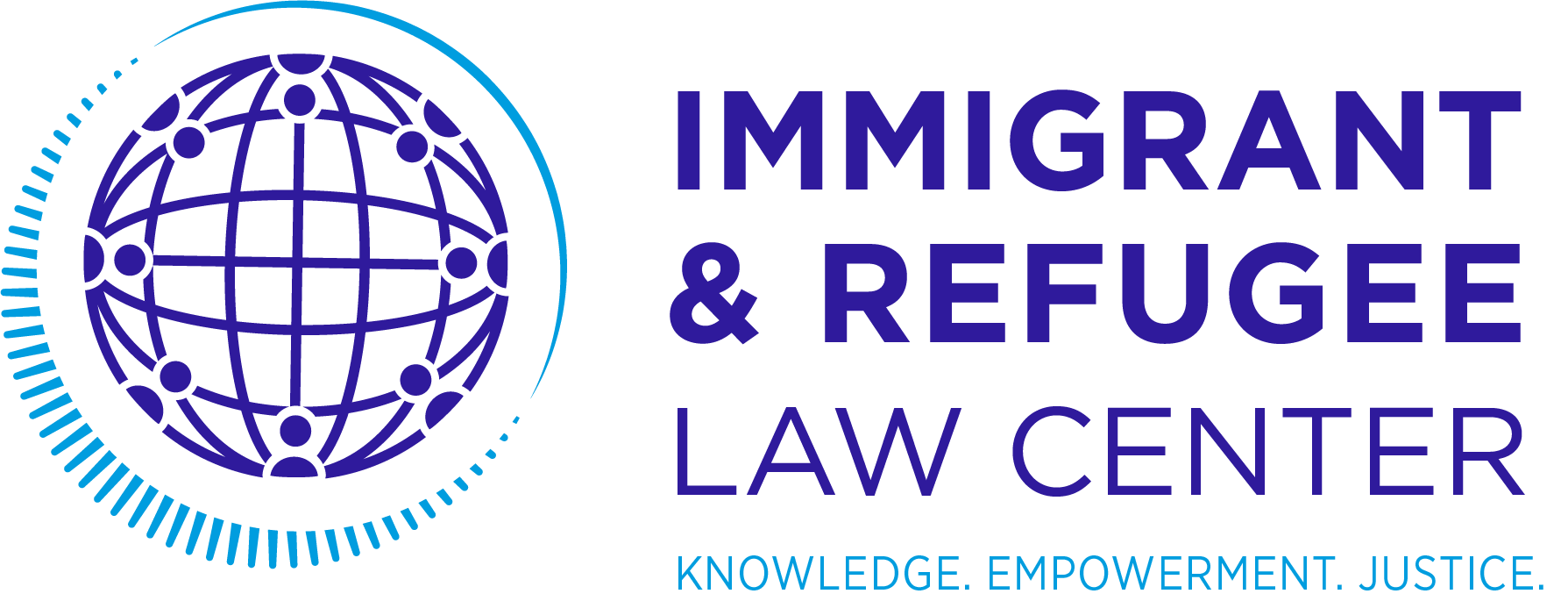 Logo for "Immigrant & Refugee Law Center"