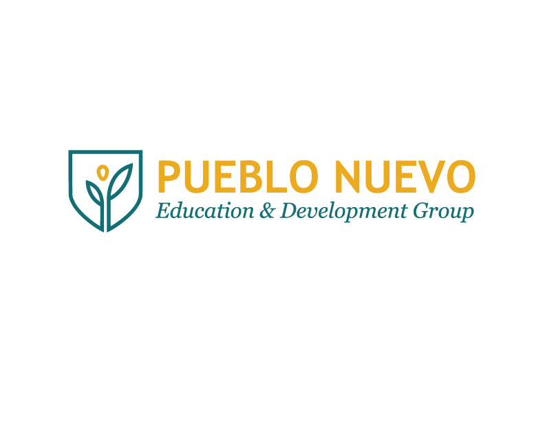 Logo for "PUEBLO NUEVO EDUCATION AND DEVELOPMENT GROUP"