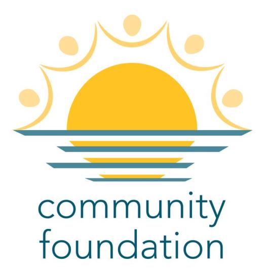 Logo for "GRAND TRAVERSE REGIONAL COMMUNITY FOUNDATION"
