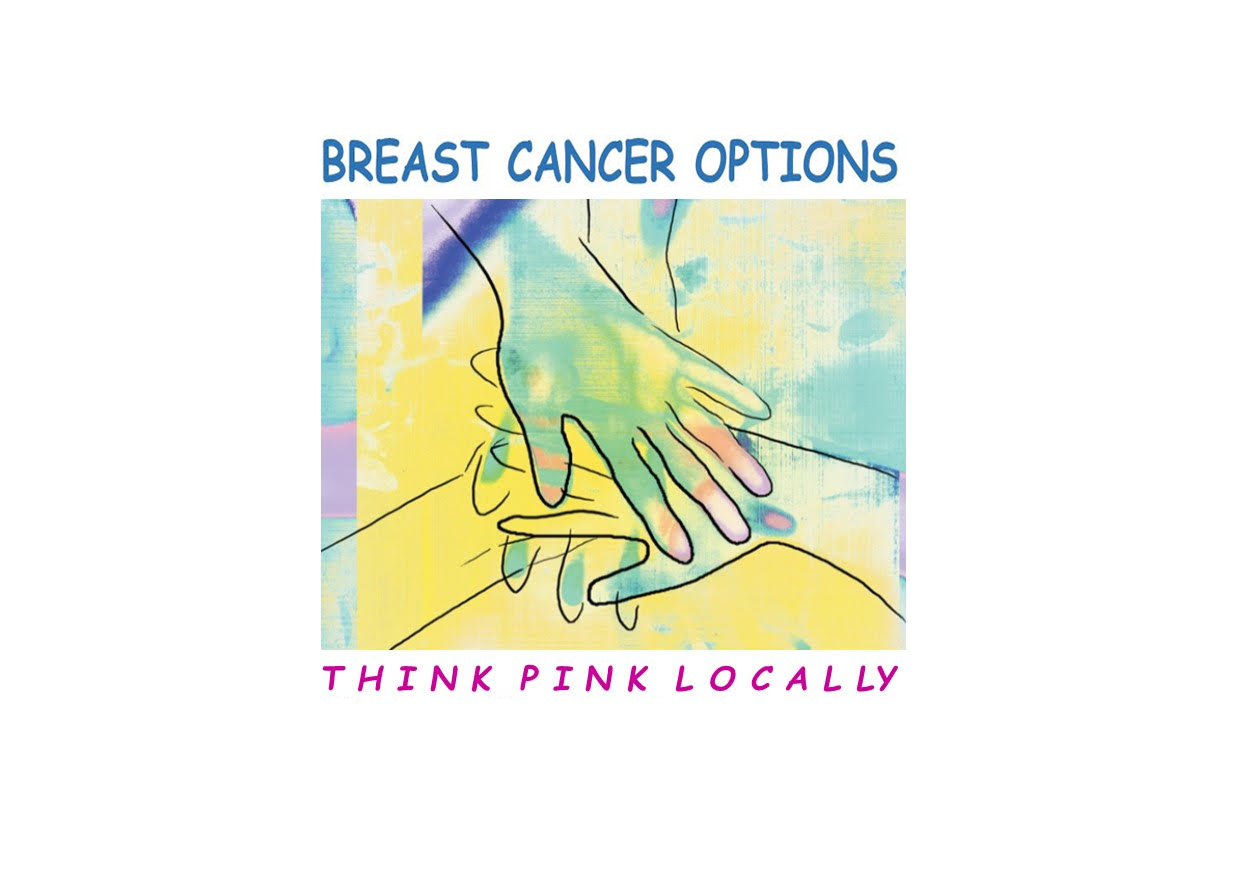 Logo for "BREAST CANCER OPTIONS INC"