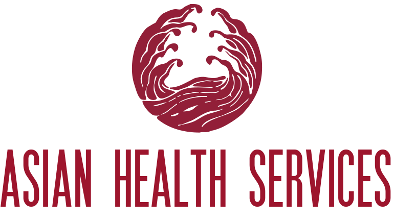 Logo for "ASIAN HEALTH SERVICES"