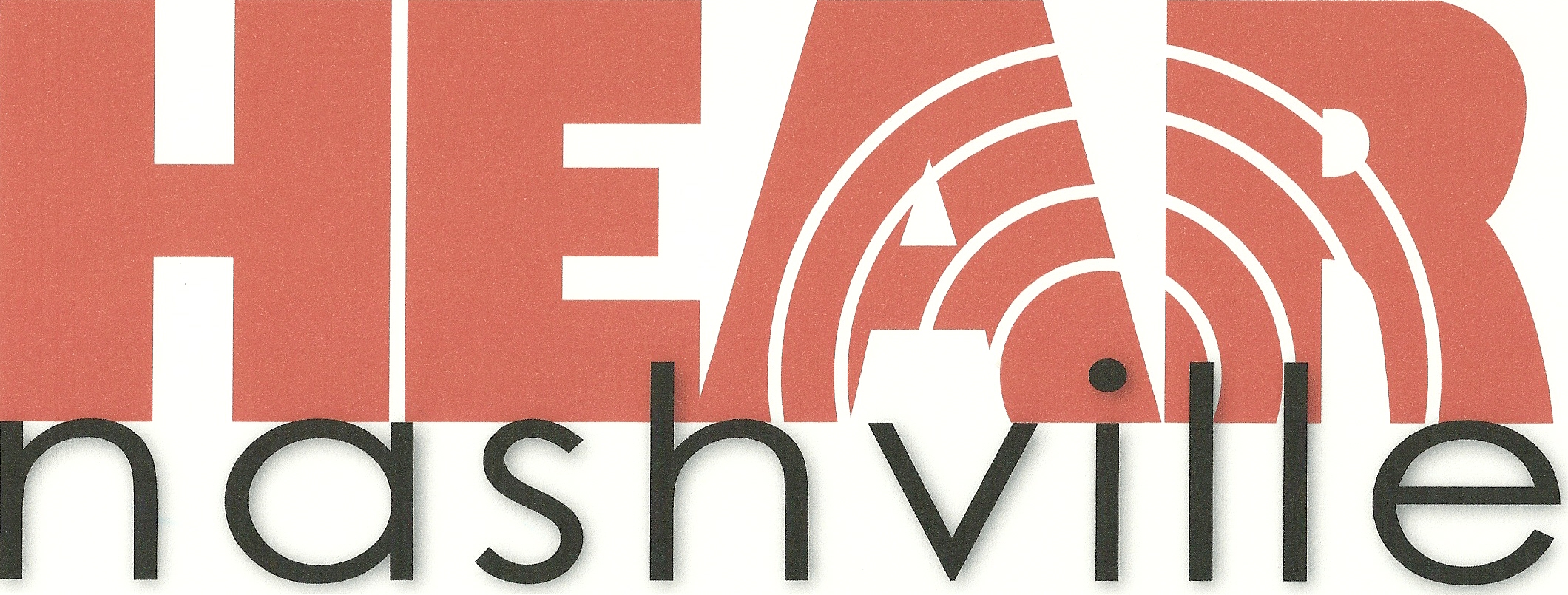 Logo for "HEAR NASHVILLE"