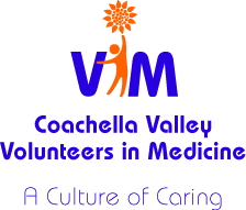 Logo for "Coachella Valley Volunteers in Medicine"