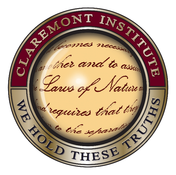Logo for "THE CLAREMONT INSTITUTE FOR THE STUDY OF STATESMANSHIP & POLITICAL PHILOSOPHY"