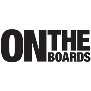 Logo for "ON THE BOARDS"